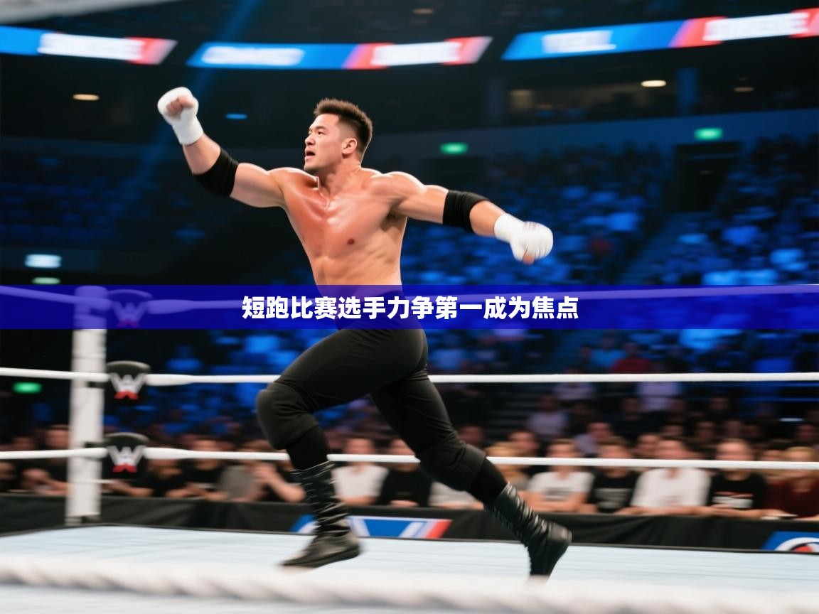 短跑比赛选手力争第一成为焦点
