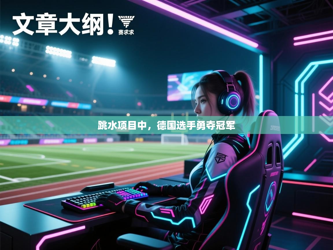 跳水项目中，德国选手勇夺冠军